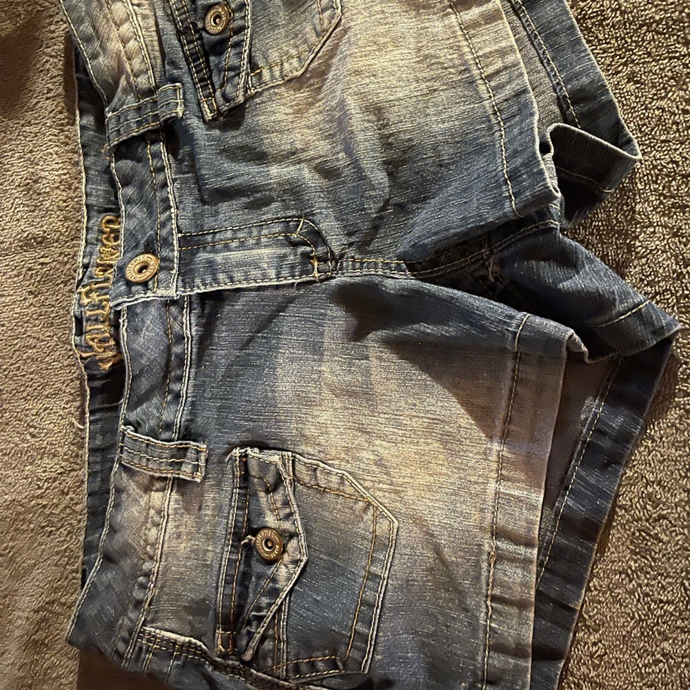 Wallflower jean shorts